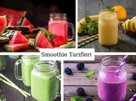 Sağlıklı Smoothie Tarifleri